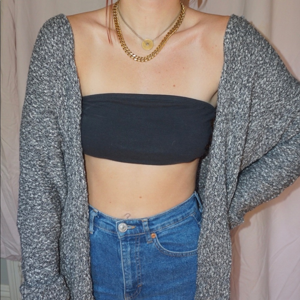 Grey Brandy Melville cardigan